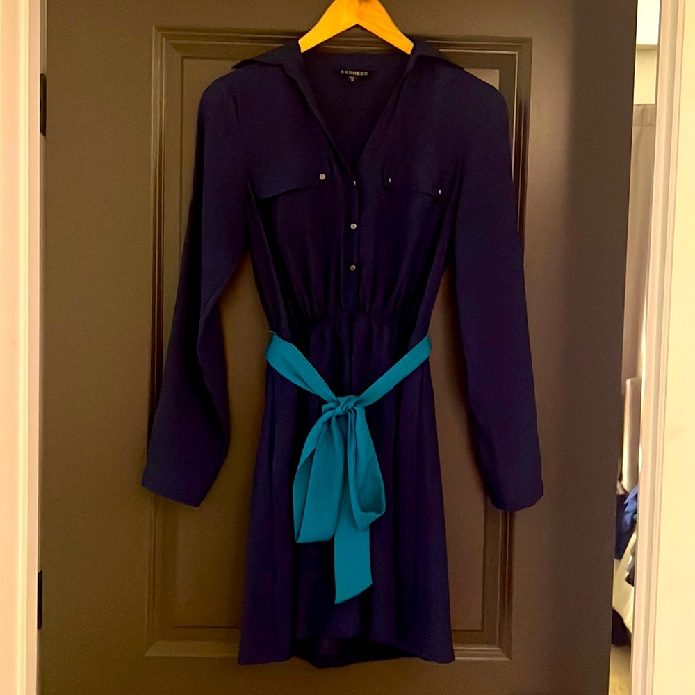 Woman’s long sleeve dress